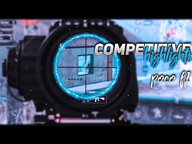 Poco F1 Competitive Highlights | Montage | POCO F1 PUBG MOBILE