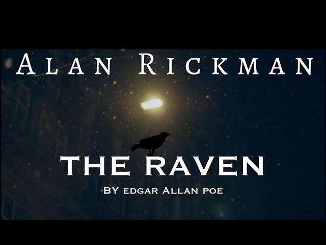 Alan Rickman | The Raven by Edgar Allan Poe