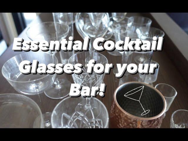 Cocktail Glasses | Home Bar Essentials | Lenfant's Cocktails