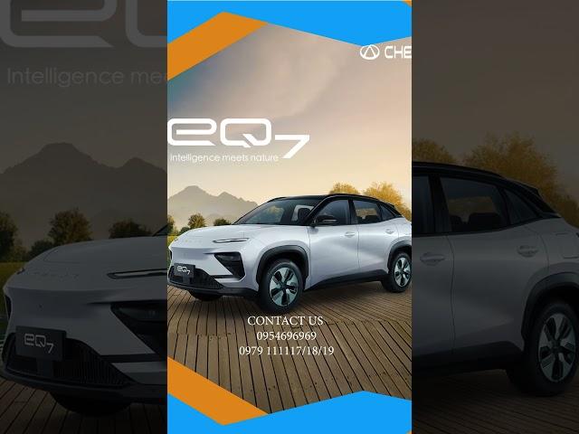 Chery eQ7 Luxury Electric SUV – Smart Features, Warranty & Finance Available in Ethiopia