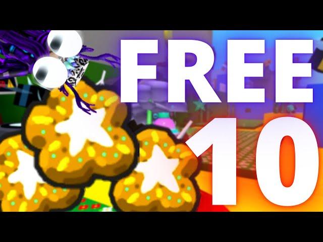 10 FREE STAR TREATS *FREE* | Roblox Bee Swarm Simulator