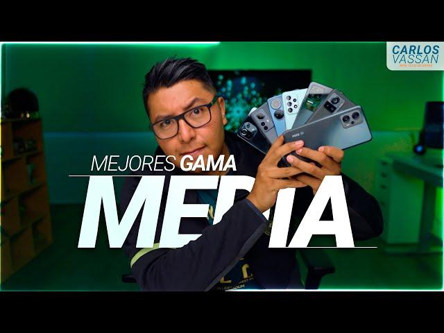 TOP MEJORES TELÉFONOS GAMA MEDIA (ACTUALES) | 2022-2023