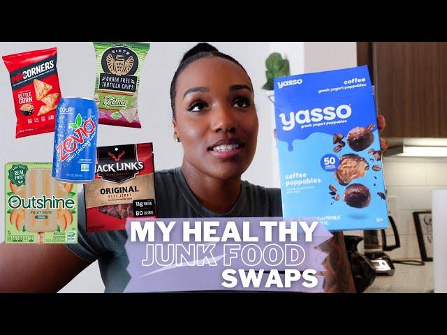 MY "HEALTHY" JUNK FOOD SWAPS | GRAB AND GO SNACKS | RITUAL VITAMINS