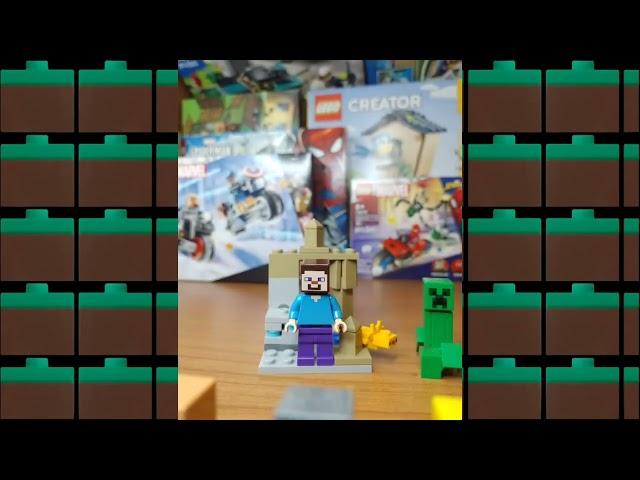 I am Steve (my stop motion version) in English  - José animationsXD
