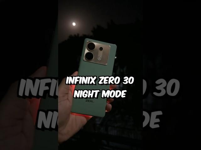 Infinix Zero 30 5G night mode 