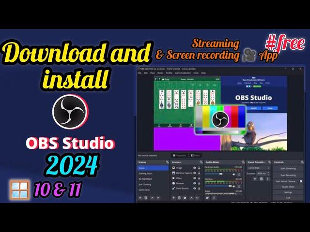 How to Download and Install OBS studio on windows 10 or 11 | Step by Step Guide