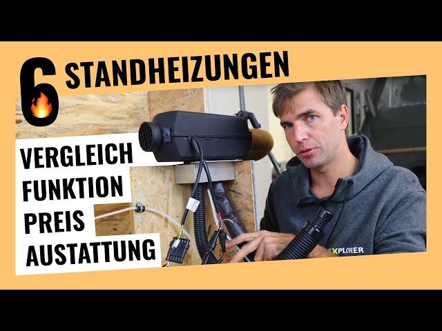 6 Standheizungen im Test  Luftheizung nachrüsten (China, Autoterm, Webasto, Eberspächer, ...)