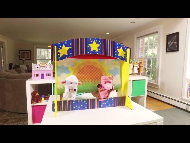 Melissa & Doug Tabletop Puppet Theater