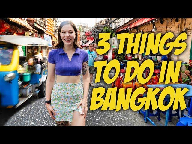 3 Things to do in Bangkok Old Town  (We got a FREE Tuktuk Ride)