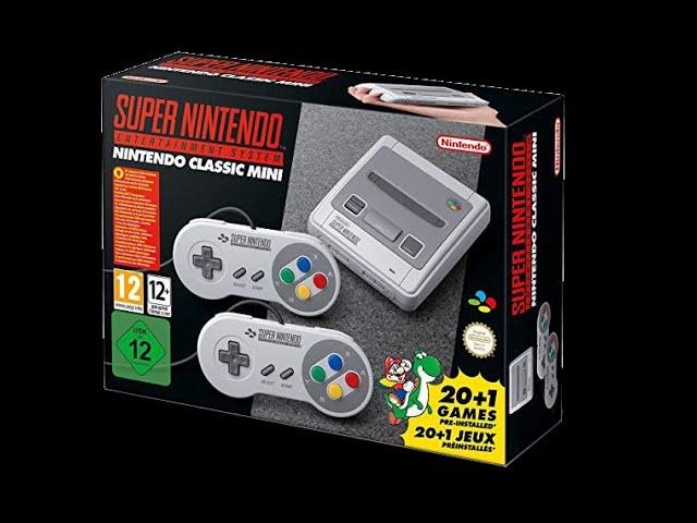 SNES MINI - 90 seconds of each game - uk version