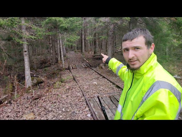 Massive Railroad 1,500' Trestle Deep In The Forest Of Maine 90 Yrs Abandoned