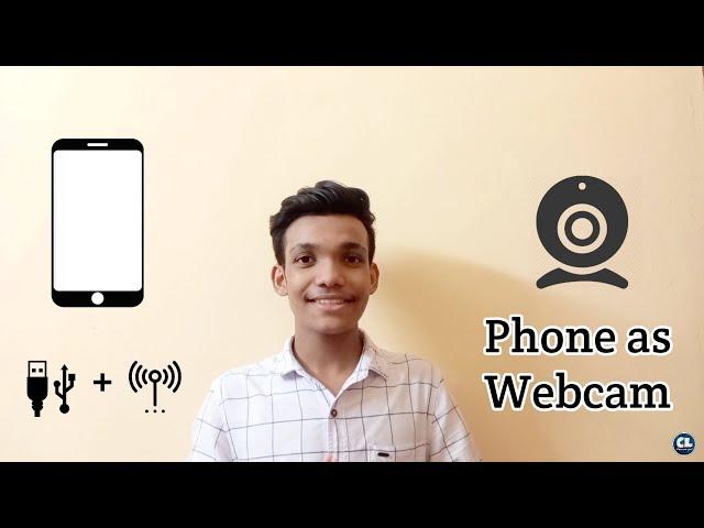 How to use phone as webcam via USB or wifi for your PC or laptop |English