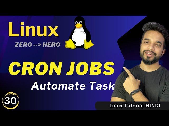 Understand Cron Job in Linux with Practical Example [HINDI] | MPrashant