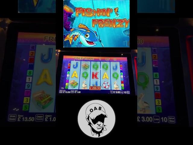 Fishin' Frenzy Feature At £3 Stake! | Grosvenor UK Casino Slot Big Win