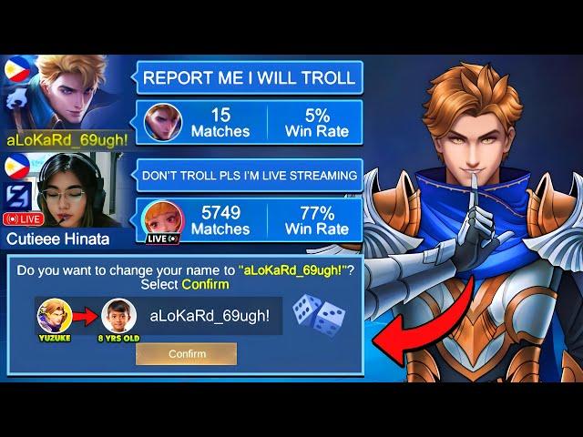 I Change To Weird Name + Pretend Nub Then Prank On-Cam Live Hinata!(gone wrong!)