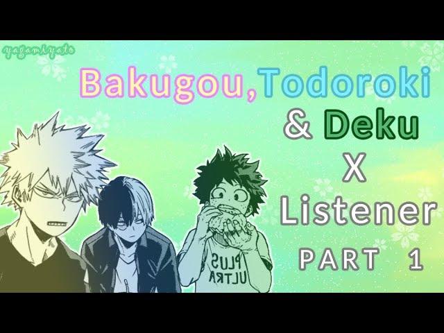 "Kissing Game.." Bakugou Katsuki, Deku & Shoto Todoroki x listener ASMR/BNHA Spicy Ver