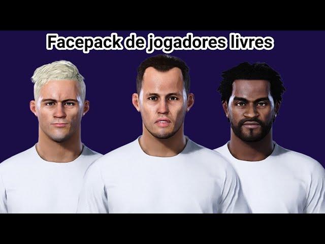 Facepack de jogadores livres! Felipe Saraiva, Renê Júnior e A. Guerra!