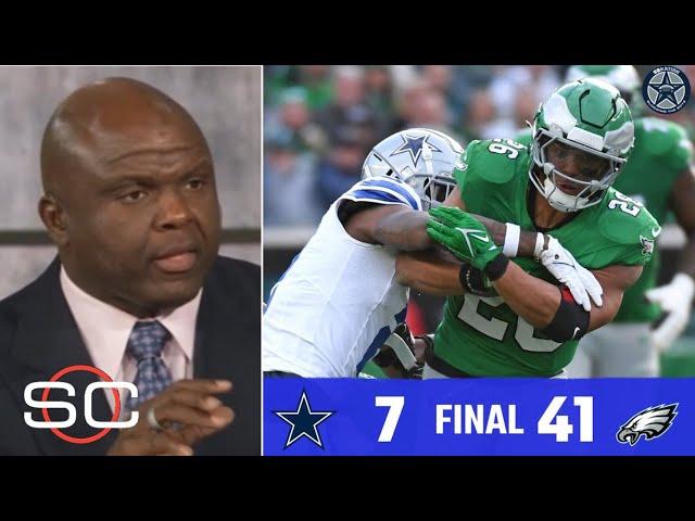 "Eagles are winning Super Bowl!" - Booger McFarland on Saquon Barkley & Philly beat Cowboys 41-7