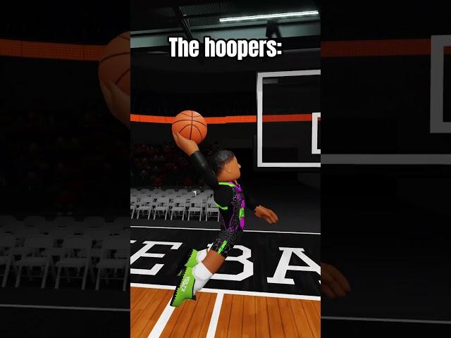 When you can't dunk in layup lines  #wittyyb #practicalbasketball