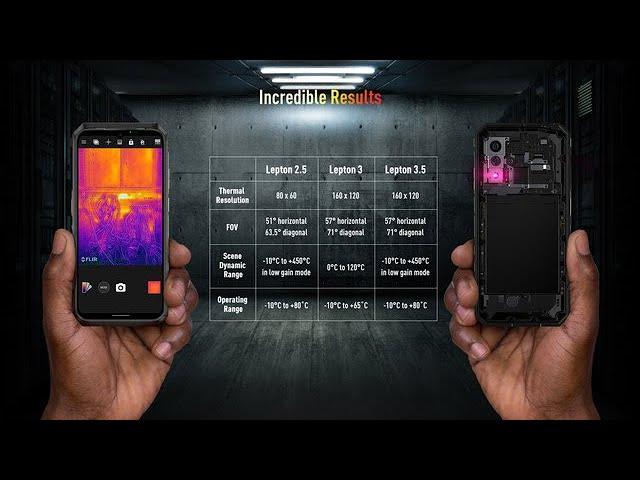 A smartphone built for ruggedness with class and Thermal FLIR Gets the job done