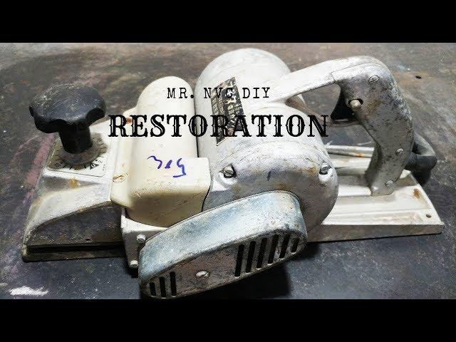 Very Old Electric Plane Makita Restoration