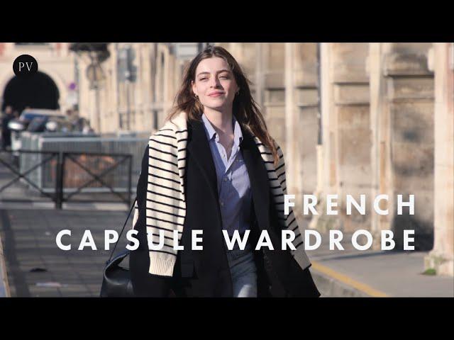 How to Build a French Capsule Wardrobe with 8 Timeless Pieces | Parisian Vibe