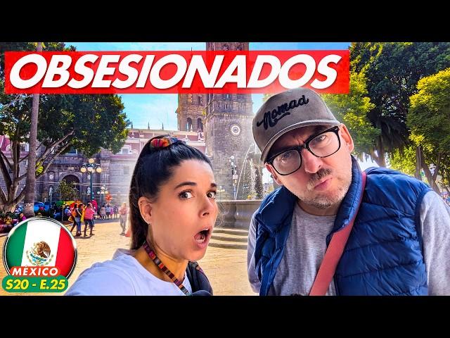  ESPAÑOLES PROBANDO COMIDA TÍPICA EN PUEBLA  MÉXICO 