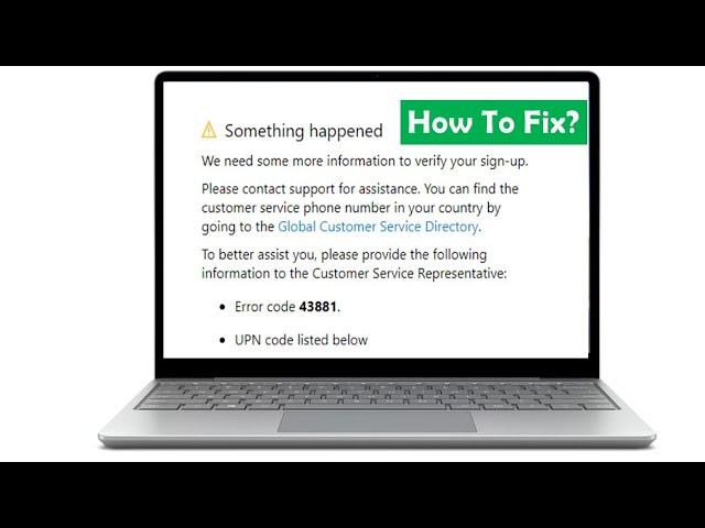 How To Fix Error 43881 When Activating Microsoft 365
