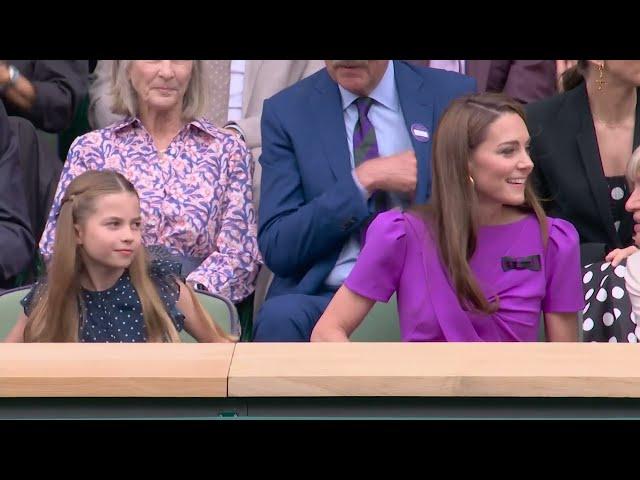 Catherine, Princess of Wales makes rare public appearance at Wimbledon