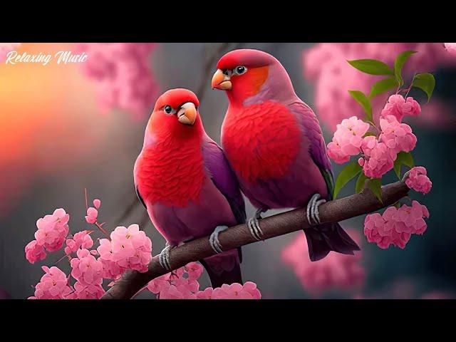 Relaxing music for the nerves  Healing and relaxing music, bird song