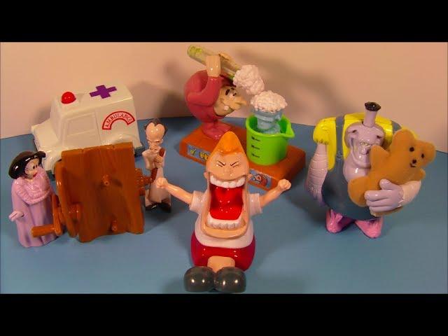 1998 TOONSYLVANIA SET OF 5 BURGER KING MOVIE COLLECTIBLES VIDEO REVIEW