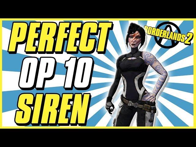 Best OP 10 Siren Build | Borderlands 2 Level 80 Maya Game Save