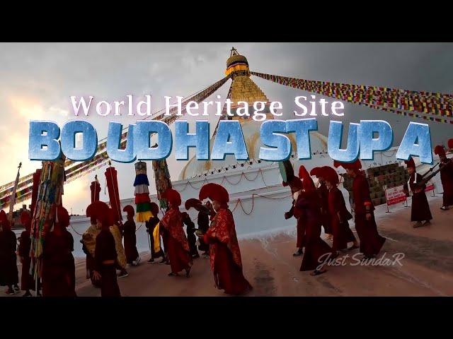 Boudha Stupa- Nepal | UNESCO World Heritage Site | Tamil | Just SundaR | 4K