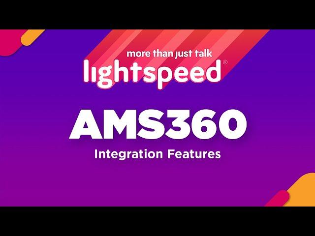  Elevate Your Agency Efficiency: Lightspeed Voice's AMS360 Integration!