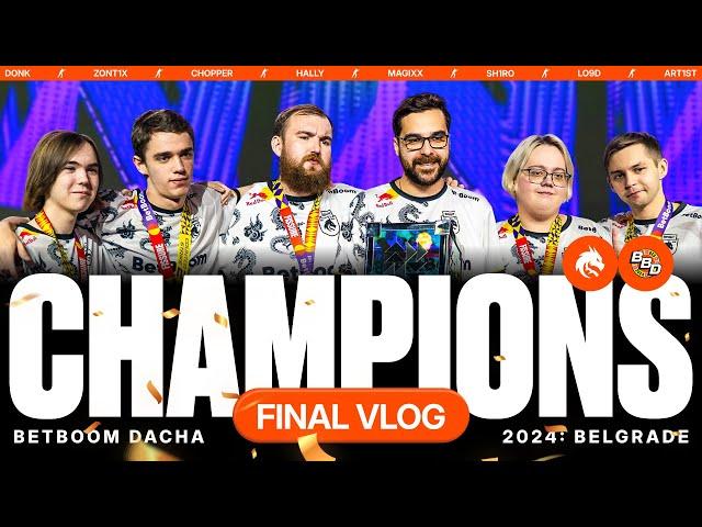 TEAM SPIRIT: BETBOOM DACHA 2024: BELGRADE. FINAL VLOG