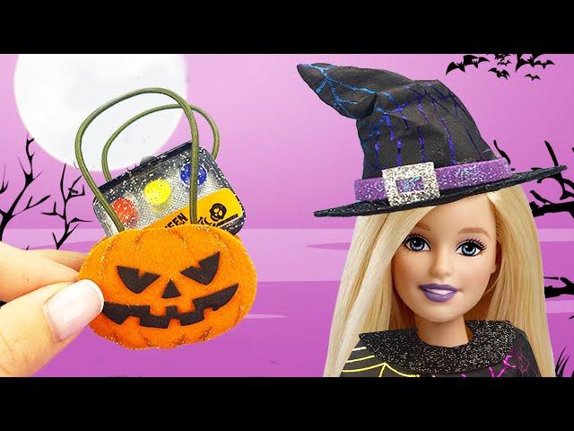 DIY Halloween Ideas for Barbie and Dolls