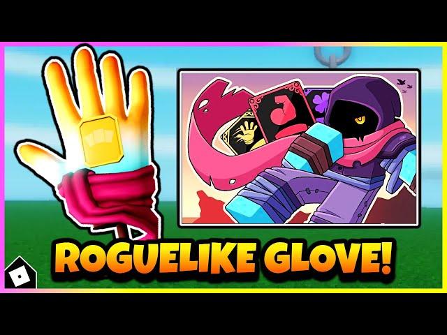 How to get ROGUELIKE GLOVE + SHOWCASE in SLAP BATTLES! [ROBLOX]