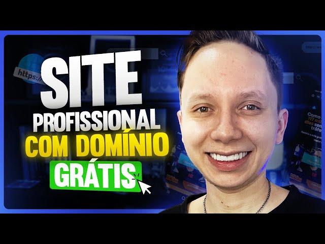 Como Criar um Site Profissional em 15 min Sem Programar do Zero (DOMÍNIO DE GRAÇA)