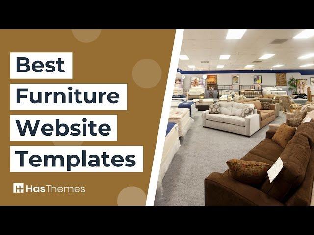 10 Best Furniture HTML Template | Furniture Website Templates for 2023