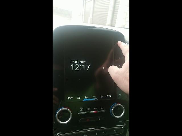 Renault Espace V: вход в режим разработчика и разблокировка функции Видео в движении