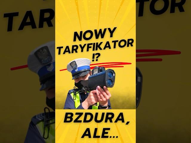 NOWY TARYFIKATOR!? POLICJA WYJAŚNIA #mandat #policja #taryfikator #news #motoryzacja #ciekawostki