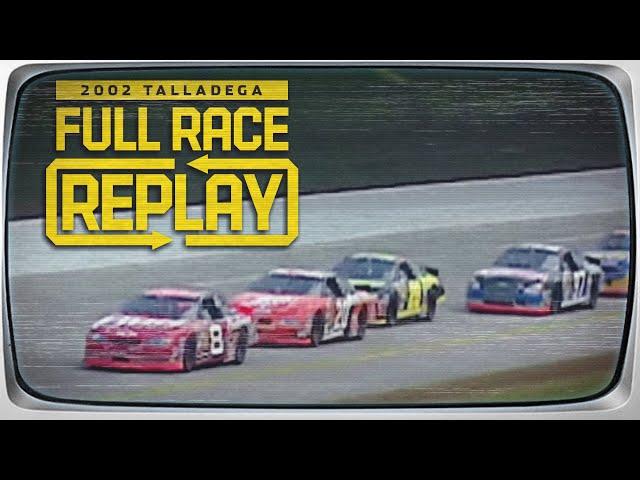 2002 EA Sports 500 From Talladega Superspeedway | NASCAR Classic Full Race Replay