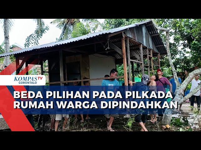 Gara-Gara Beda Pilihan di Pilkada dengan Pemilik Lahan, Dua Rumah Warga Dipindahkan