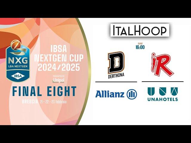 LBA IBSA NextGen Cup 24/25 - Brescia- Allianz Derthona Tortona VS UNAHOTELS Reggio Emilia