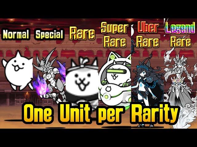 [Star 2] Otherworld Colosseum #5: One Unit per Rarity Rule / Only One Rarity (The Battle Cats)