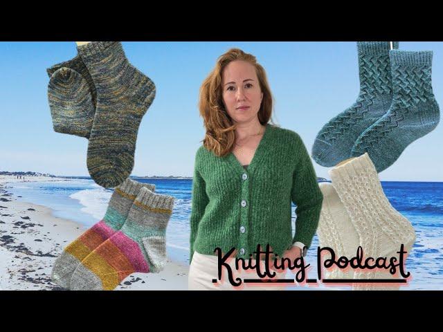 Немного отпуска▪︎Agnete Cardigan от petiteknit▪︎ Носки▪︎Процессы▪︎Покупки▪︎Планы #knittingpodcast