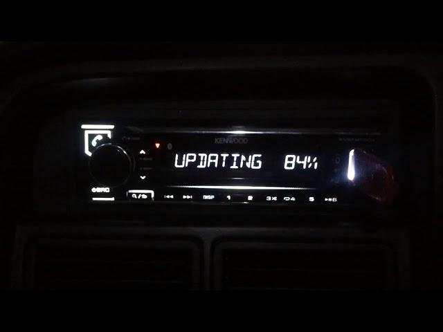 Kenwood KMM-BT304 update firmware