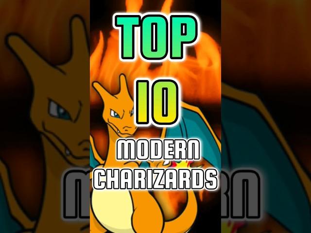 TOP TEN CHARIZARD POKEMON CARDS MOST EXPENSIVE MODERN #pokemon #pokemontcg #pokemoncards