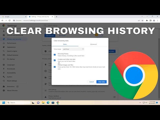 Clear Browsing Data in Google Chrome [Easy Guide]