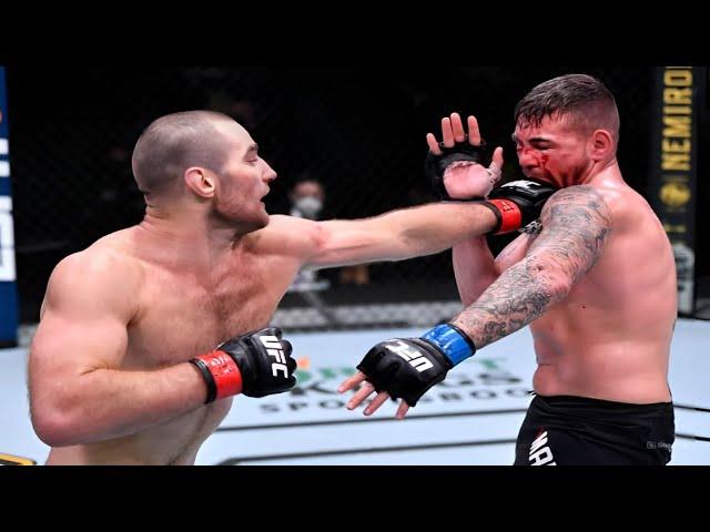 UFC Sean Strickland vs Jack Marshman Full Fight - MMA Fighter